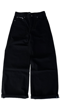JET BLACK DENIM JEANS